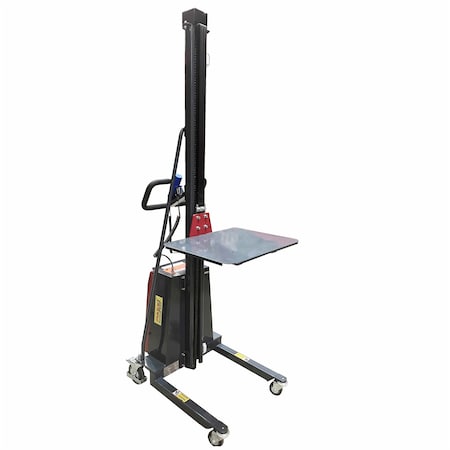 Pake Handling Tools Powered Lift Truck, 550 lb. Cap, 79'' Lift Height, Chain Pulling PAKWP08L
